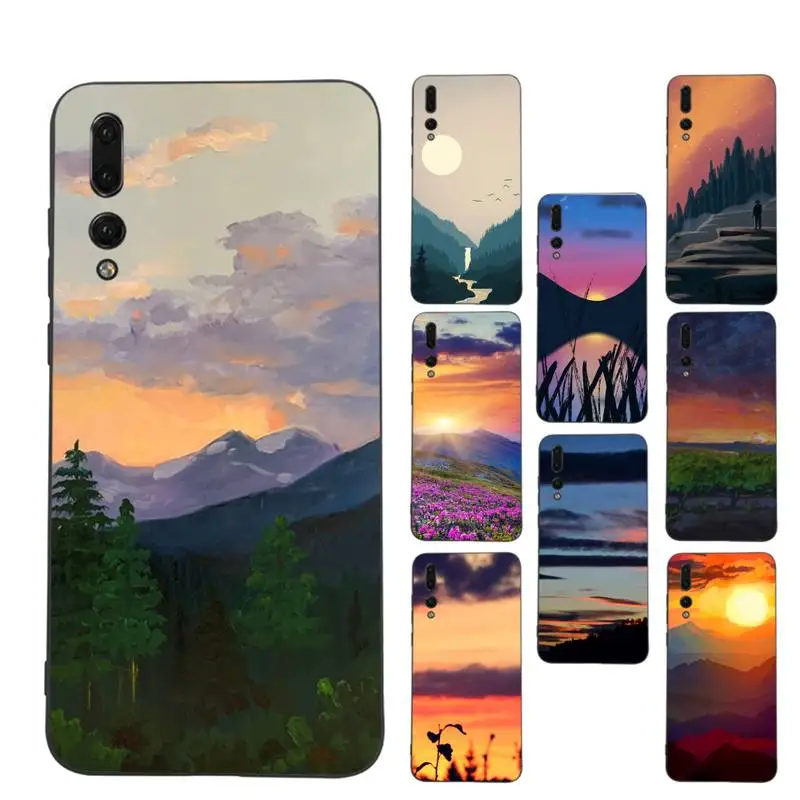Sunset Scenery Phone Case Soft Silicone Case For Huawei p 30lite p30 20pro p40lite P30 Capa
Sunset Scenery Phone Case Soft Silicone Case For Huawei p 30lite p30 20pro p40lite P30 Capa