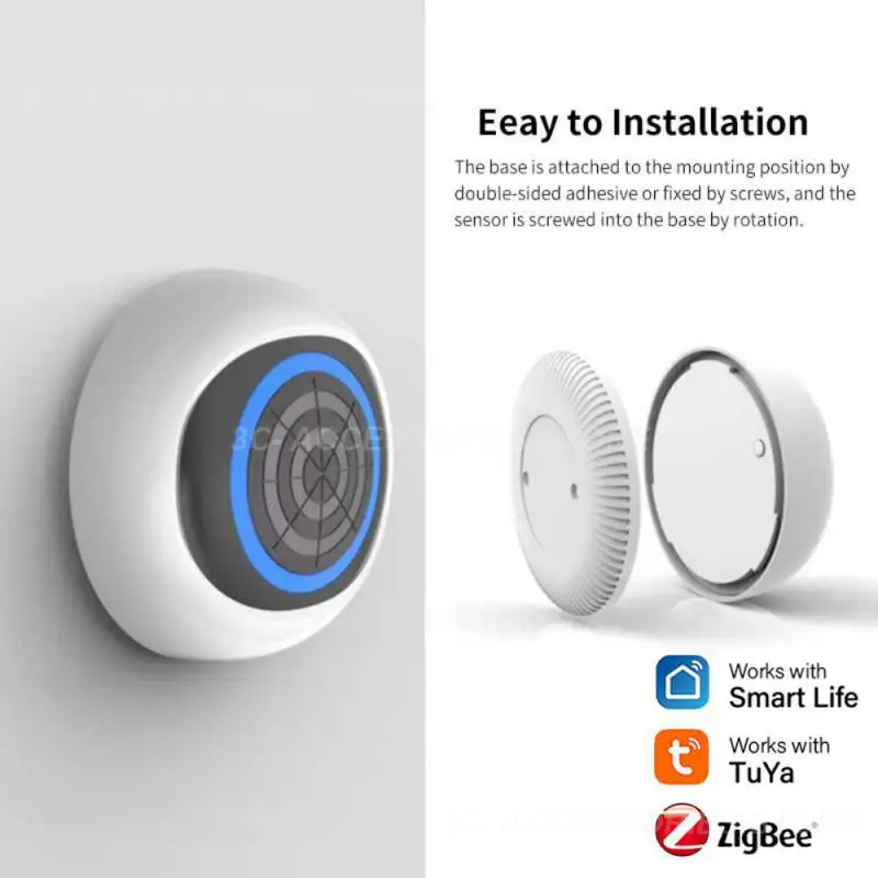 CORUI Tuya Zigbee Smart Human Presence Sensor Micro-motion Detect Human Motion Detector Smart Linkage With Light Siren Alarm
CORUI Tuya Zigbee Smart Human Presence Sensor Micro-motion Detect Human Motion Detector Smart Linkage With Light Siren Alarm