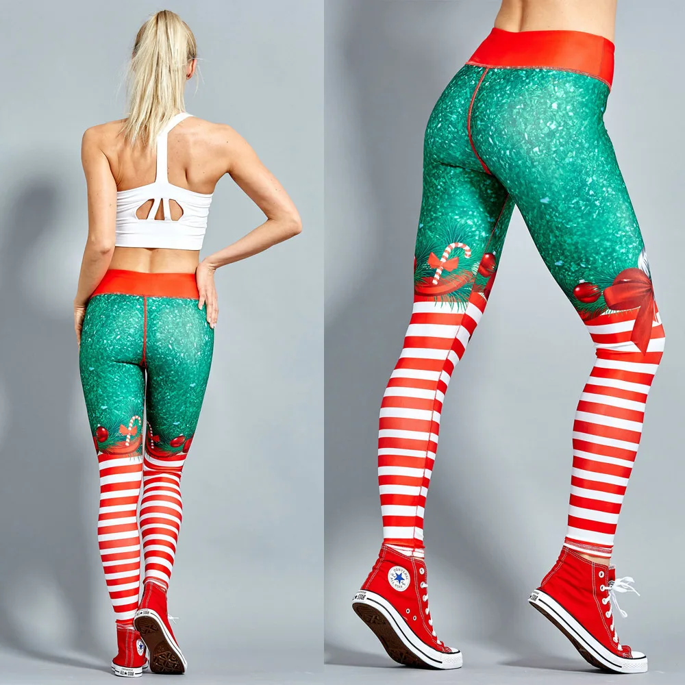 A Variety of New Women's Yoga Running Pants Christmas Print Clothing Fitness Exercise Stretch Bottoming Bodybuilding Pants
A Variety of New Women's Yoga Running Pants Christmas Print Clothing Fitness Exercise Stretch Bottoming Bodybuilding Pants