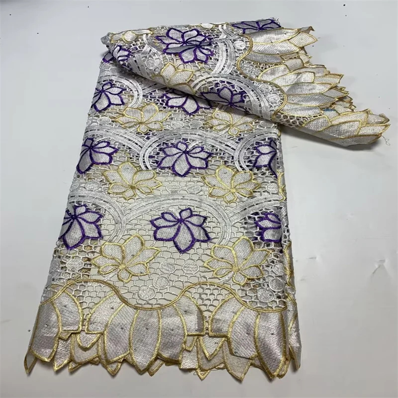 5 Yards African Cord Lace Fabric High Quality Embroidery Elegant Nigerian Guipure Lace Fabric With Net Lace Material ZQ82301
5 Yards African Cord Lace Fabric High Quality Embroidery Elegant Nigerian Guipure Lace Fabric With Net Lace Material ZQ82301