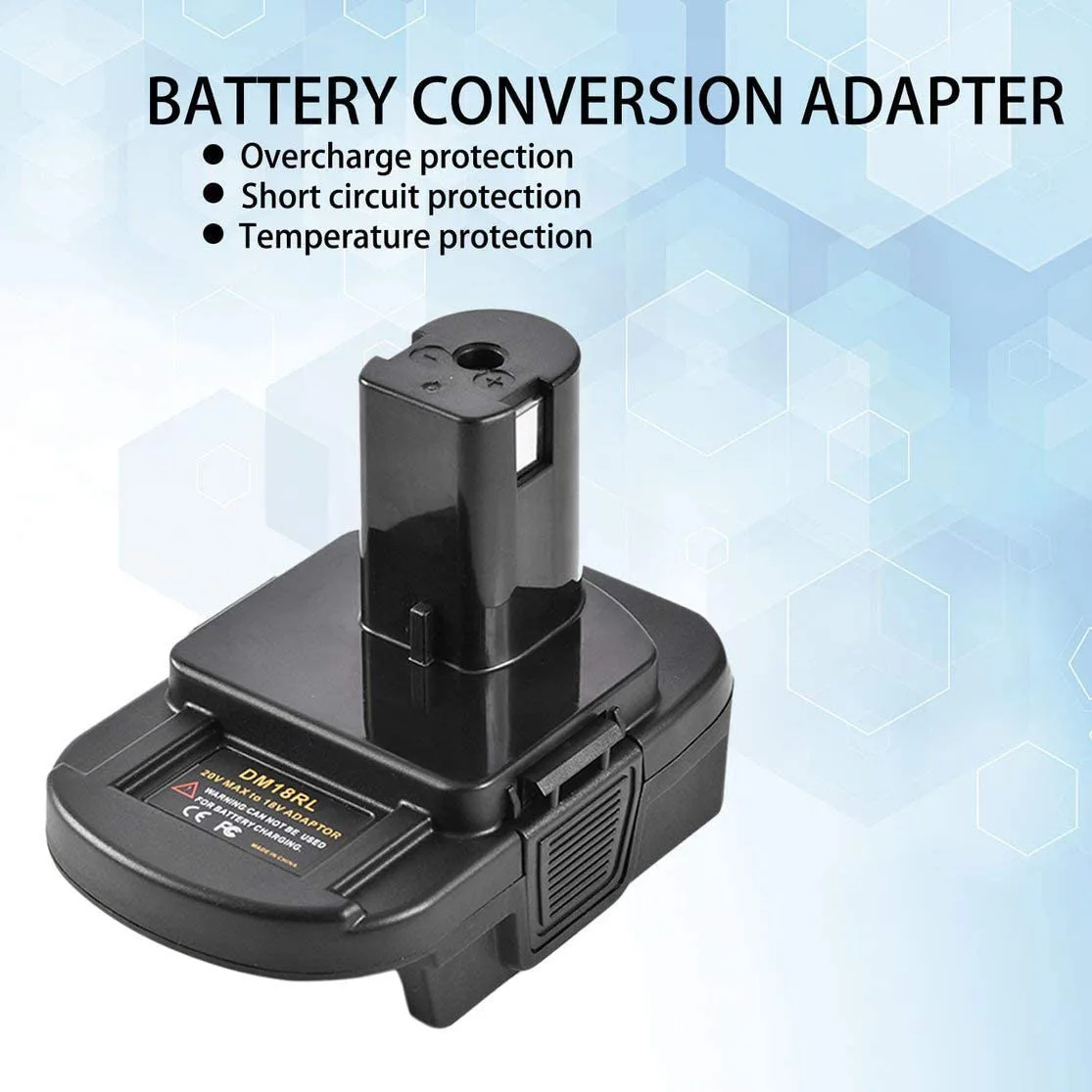 Battery Converter Adapter For Dewalt For 18V/20V Battery Adapter For RYOBI 18V Power Tools High Quality Lithium-ion Battery
Battery Converter Adapter For Dewalt For 18V/20V Battery Adapter For RYOBI 18V Power Tools High Quality Lithium-ion Battery