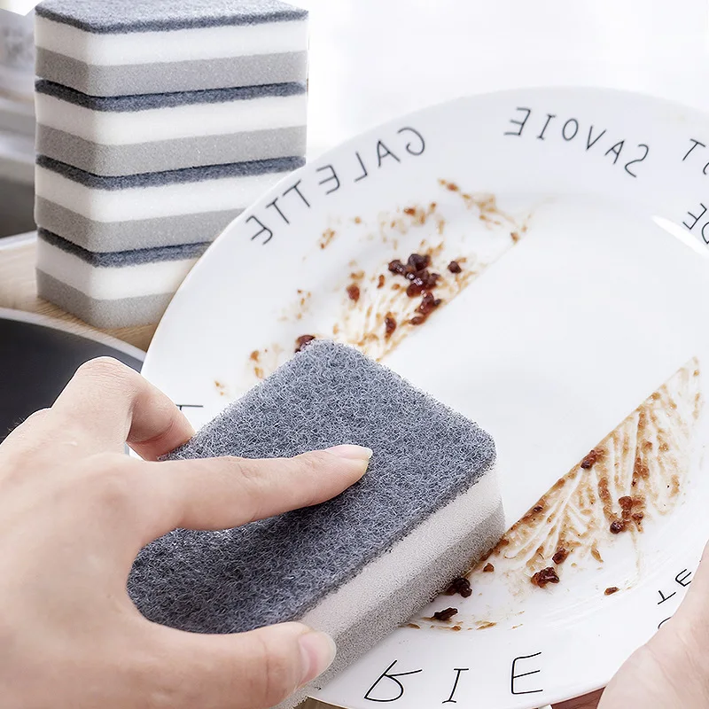 5PCS Dishwashing Spong Mop Kitchen Domestic Decontamination Brush Bowl Double-Sided Spong Mop Brush Pot Wash Dishes Cleaning
5PCS Dishwashing Spong Mop Kitchen Domestic Decontamination Brush Bowl Double-Sided Spong Mop Brush Pot Wash Dishes Cleaning