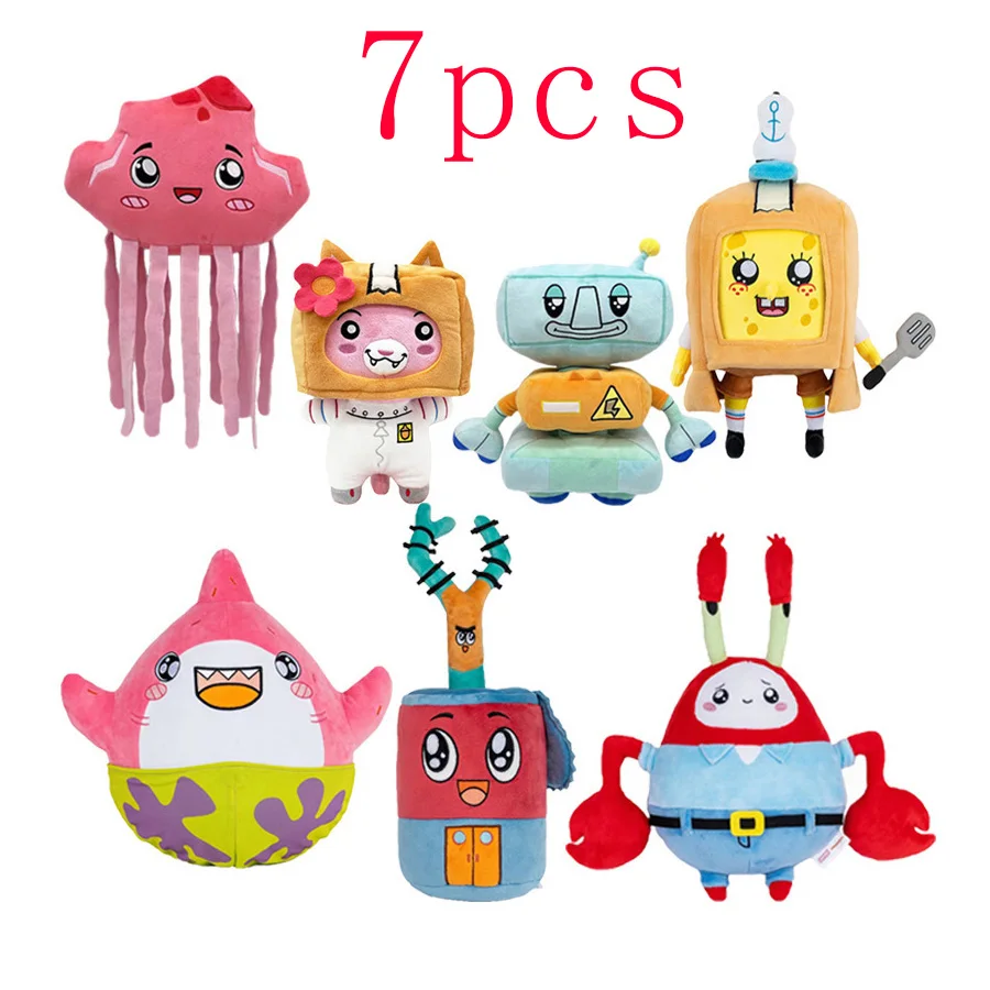 7pcs Plush Toy Lanky Bot Cyborg Plush Toys Thicc Shark Foxy Boxy Peluche Plush Kawaii Stuffed Dolls Kids Birthday Gift
7pcs Plush Toy Lanky Bot Cyborg Plush Toys Thicc Shark Foxy Boxy Peluche Plush Kawaii Stuffed Dolls Kids Birthday Gift