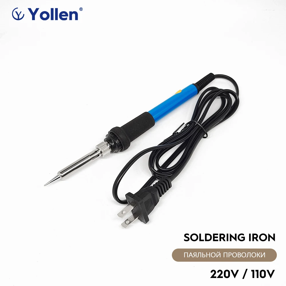 220V/110V 60W Adjustable Temperature Electric Soldering Iron Internal Heating Solder Station Repair Tool EUR/UK/US/CN standard
220V/110V 60W Adjustable Temperature Electric Soldering Iron Internal Heating Solder Station Repair Tool EUR/UK/US/CN standard