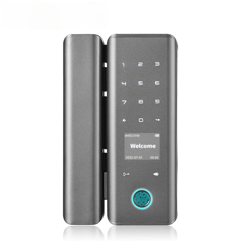 Password Wifi Digital Glass Door Smart Lock with Screen Lock Smart Keyless Fingerprint for Framed/Frameless Glass Doors
Password Wifi Digital Glass Door Smart Lock with Screen Lock Smart Keyless Fingerprint for Framed/Frameless Glass Doors