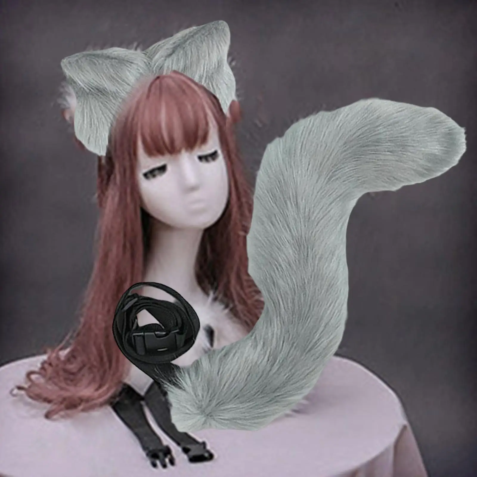 Anime Ears Tail Cosplay Headband Props Toys Plush Animal Costume Furry Headwear for Party Dress up Halloween Gifts Adults
Anime Ears Tail Cosplay Headband Props Toys Plush Animal Costume Furry Headwear for Party Dress up Halloween Gifts Adults
