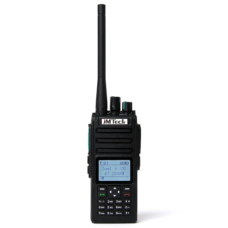 Cheaper DMR handheld IP66 long distance radio GPS DTMF receiver walkie talkie scanner two way radio JM-D3588
Cheaper DMR handheld IP66 long distance radio GPS DTMF receiver walkie talkie scanner two way radio JM-D3588