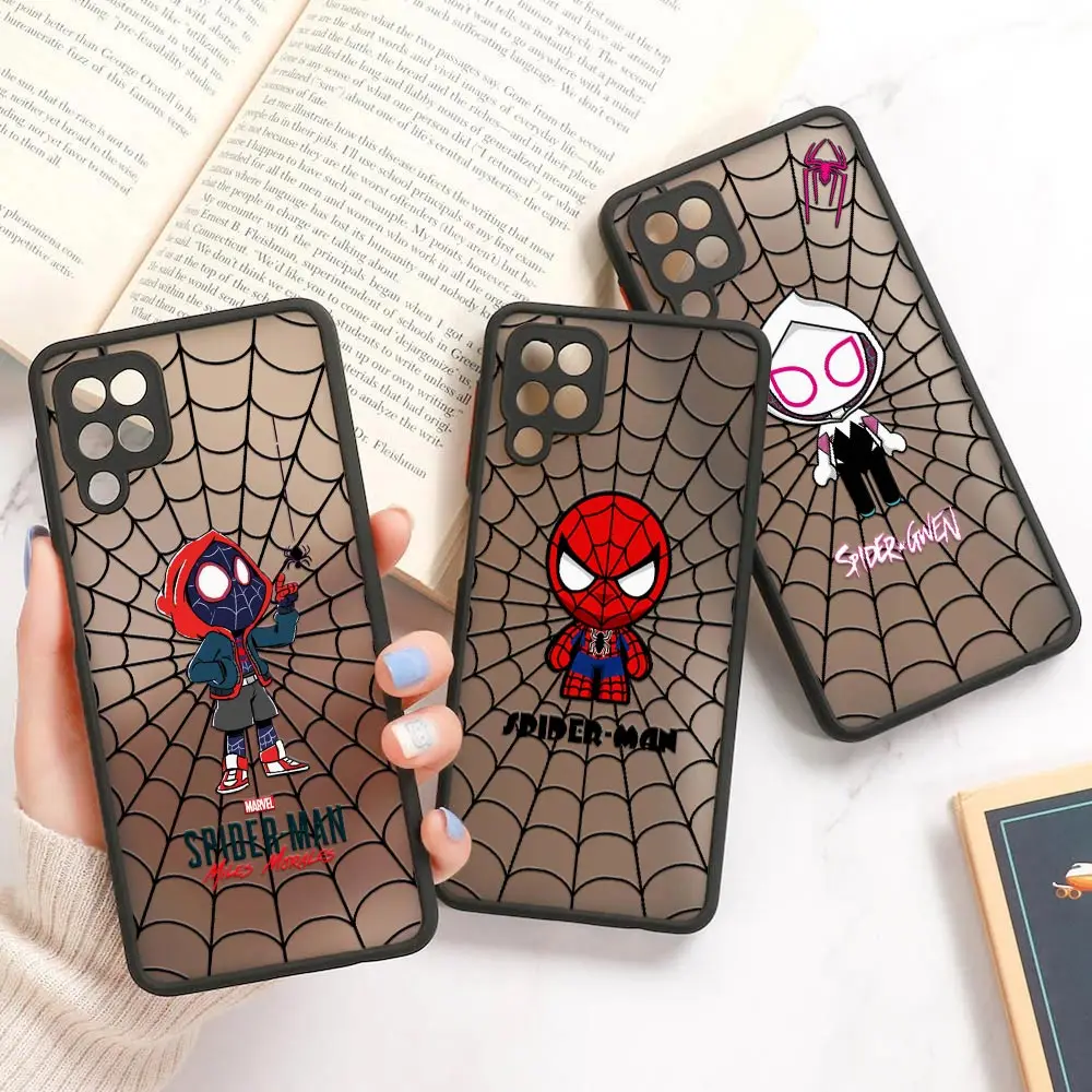 Marvel Web Spider Man Miles Morales Case For Samsung A30 A30S A50 A70 A01 A02 A03 A04 M30S M21 M51 M32 Note 20 Clear Matte Cover
Marvel Web Spider Man Miles Morales Case For Samsung A30 A30S A50 A70 A01 A02 A03 A04 M30S M21 M51 M32 Note 20 Clear Matte Cover