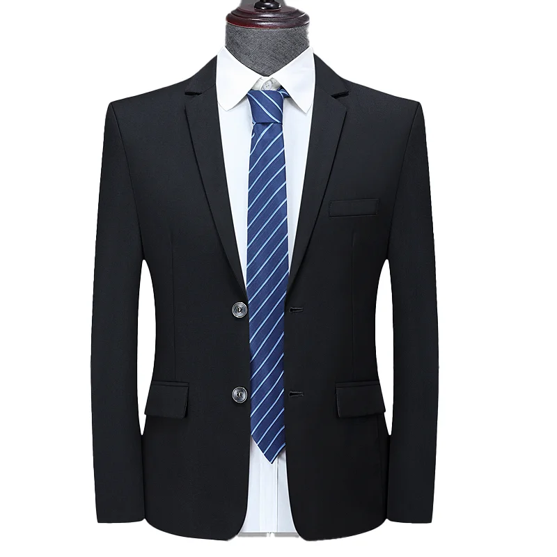 Classic Slim-Fitting Suit Men's Solid Color Jacket Black Casual Coat Bridegroom Wedding Suit Men Clothing
Classic Slim-Fitting Suit Men's Solid Color Jacket Black Casual Coat Bridegroom Wedding Suit Men Clothing