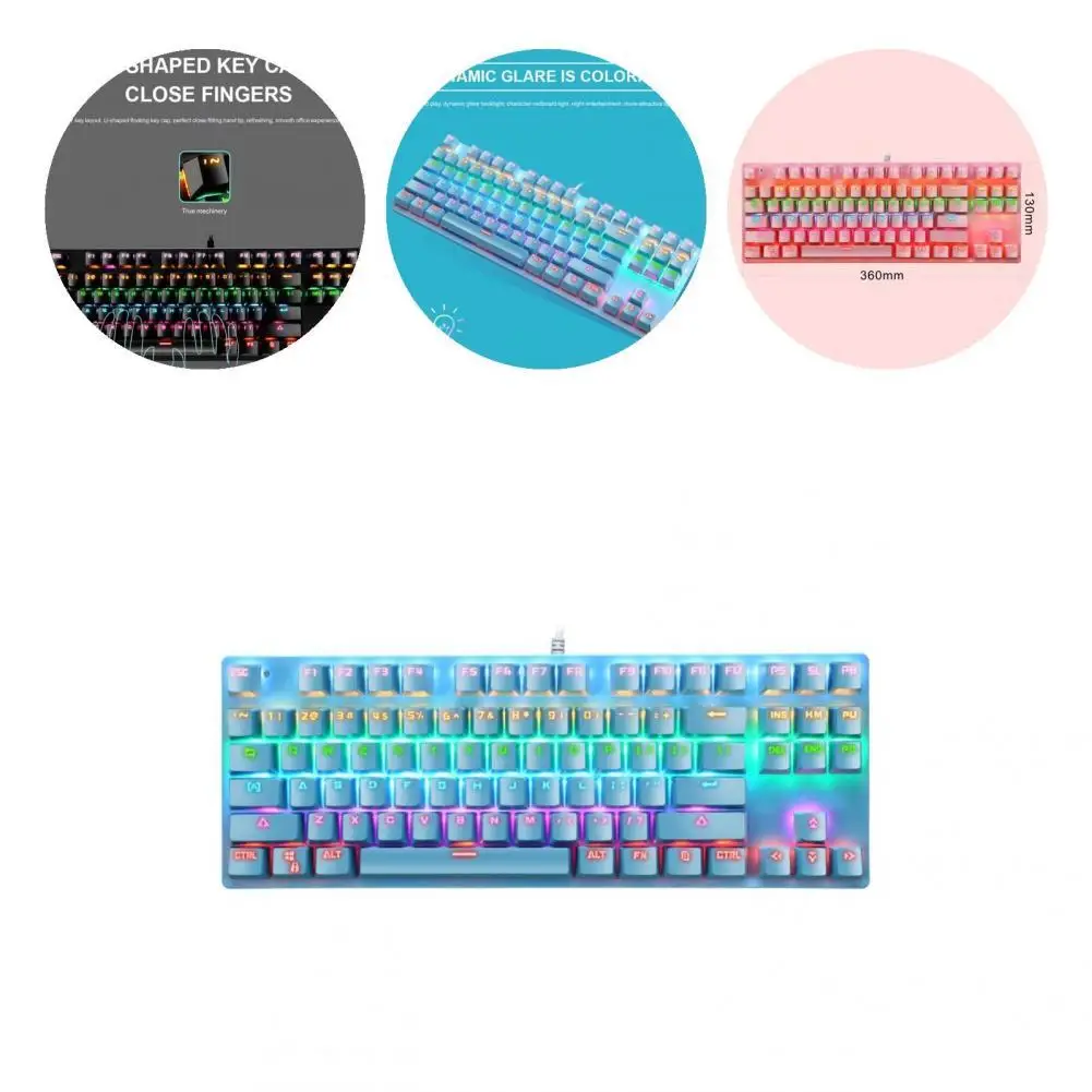 Creative USB Keyboard Wide Application Anti-splash Lightweight USB2.0 87 Keys Wired Keyboard
Creative USB Keyboard Wide Application Anti-splash Lightweight USB2.0 87 Keys Wired Keyboard