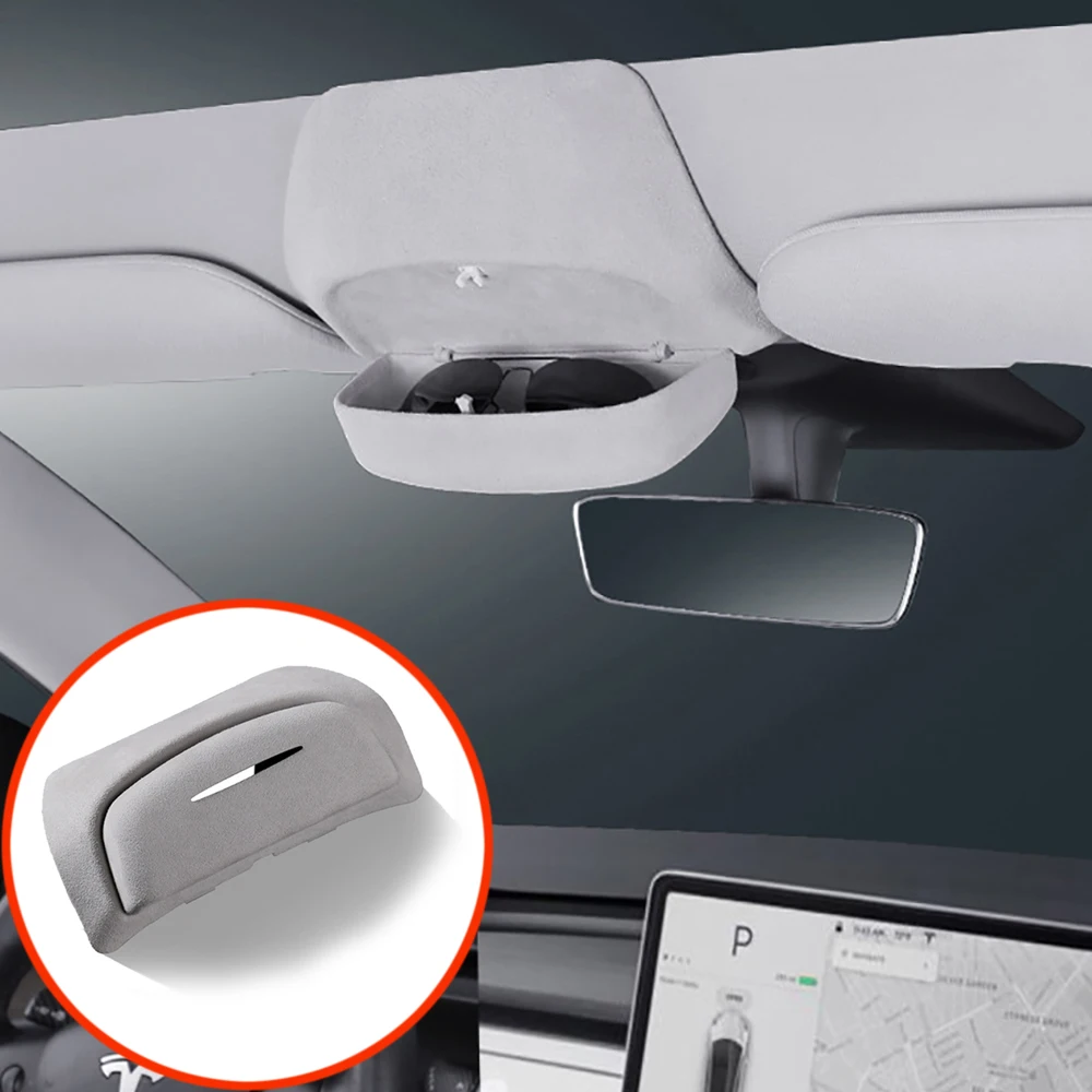 Car Glasses Holder Case Sunglasses Storage Box for Tesla Model 3 Model Y Auto Interior Accessories 2017-2022
Car Glasses Holder Case Sunglasses Storage Box for Tesla Model 3 Model Y Auto Interior Accessories 2017-2022