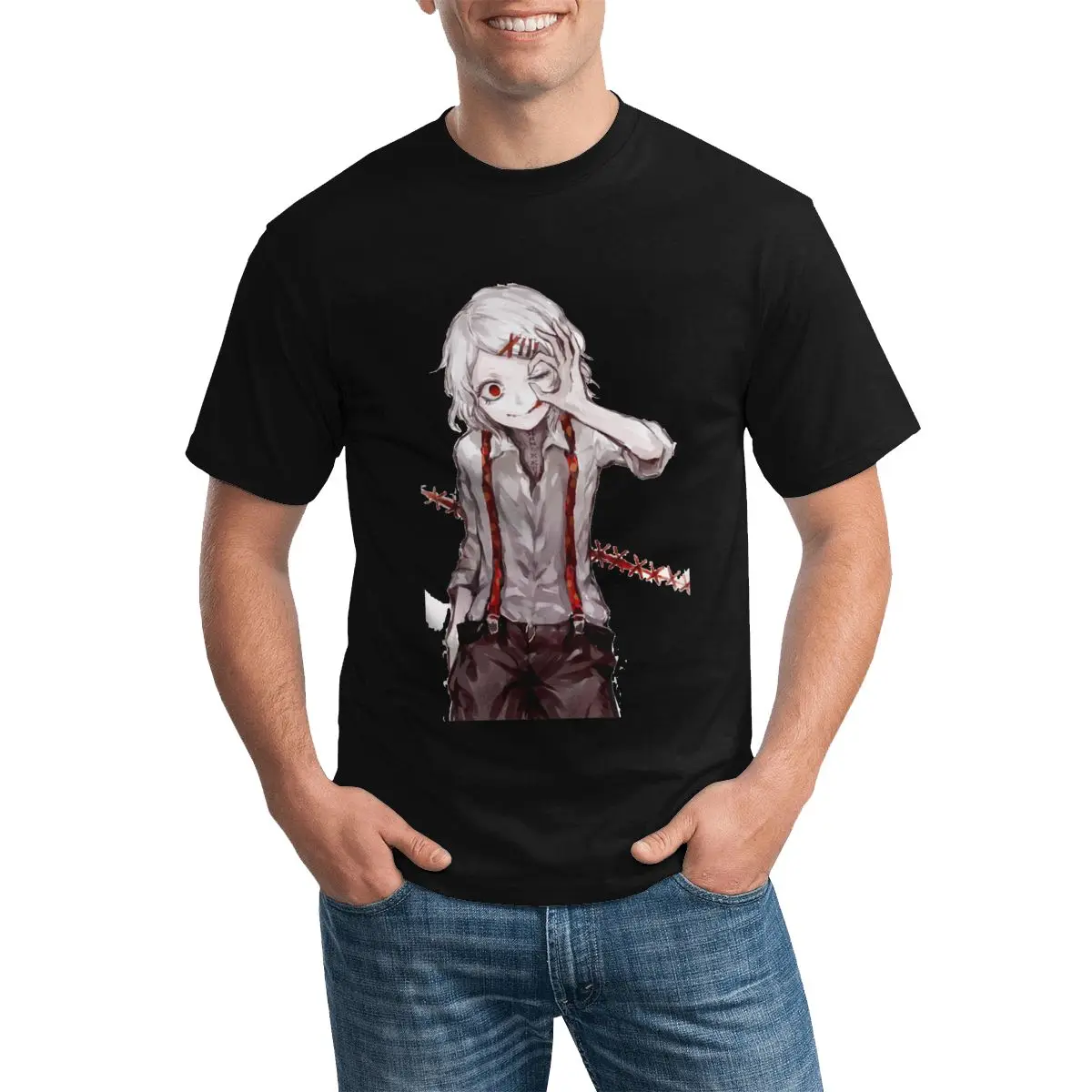 Funny T-Shirts Suzuya Juuzo Wink Trending T Shirts Tokyo Ghoul Premium Cotton Print Tshirt Crew Neck Clothes Gift Oversize
Funny T-Shirts Suzuya Juuzo Wink Trending T Shirts Tokyo Ghoul Premium Cotton Print Tshirt Crew Neck Clothes Gift Oversize