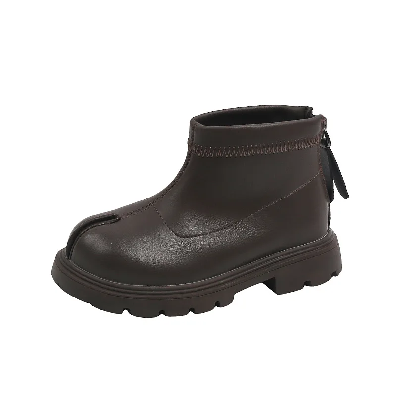 MODX Autumn New Fashionable Dress Boots Fashion Children's Boys Girls Leather Short Boots Soft Bottom UP Back Zip Non-slip
MODX Autumn New Fashionable Dress Boots Fashion Children's Boys Girls Leather Short Boots Soft Bottom UP Back Zip Non-slip