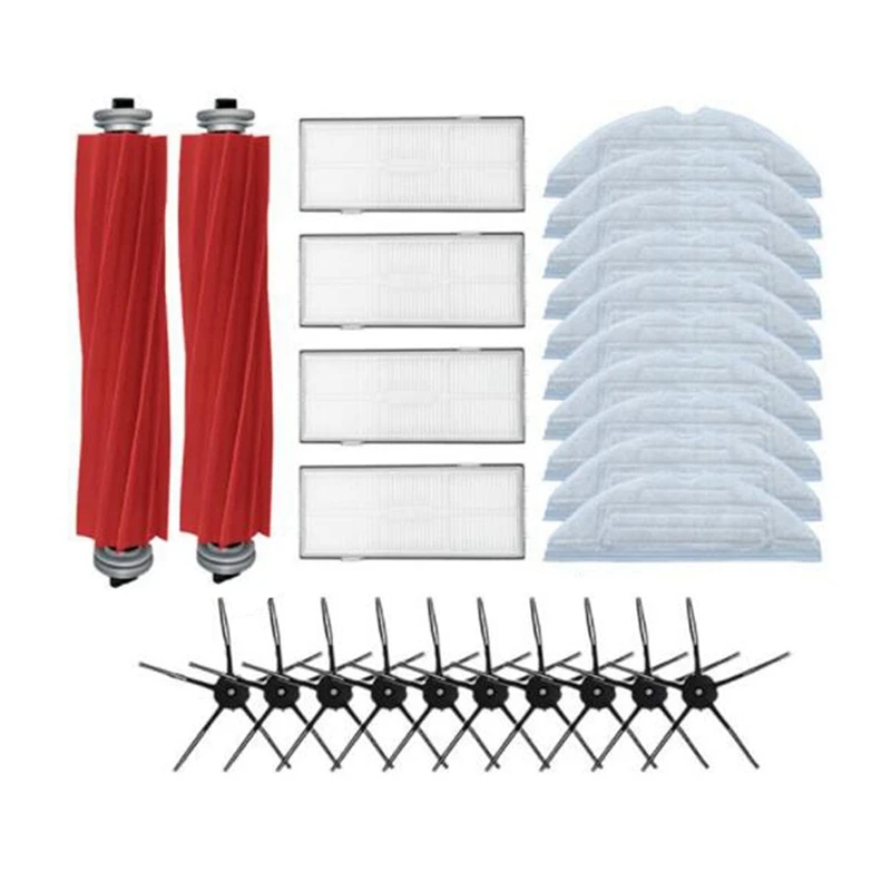 For Roborock S7 T7 T7S Plus HEPA Filter Detachable Rubber Main Brush Mop Cloth Pads Side Brush Vacuum Cleaner Spare Part
For Roborock S7 T7 T7S Plus HEPA Filter Detachable Rubber Main Brush Mop Cloth Pads Side Brush Vacuum Cleaner Spare Part