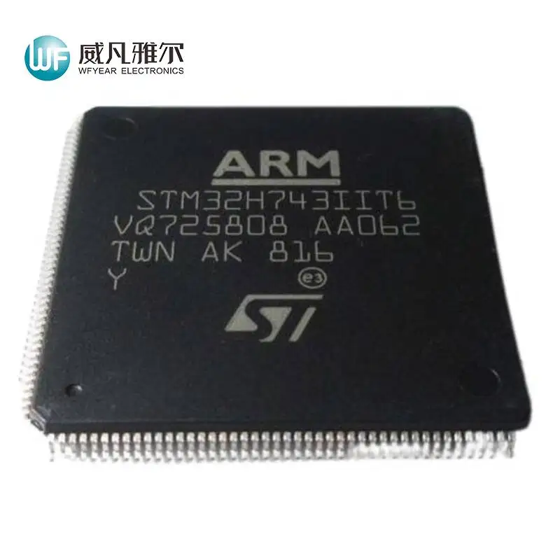 Новые оригинальные микроконтроллеры STM32H743IIT6 ARM MCU, электронные компоненты, бесплатная доставка
Новые оригинальные микроконтроллеры STM32H743IIT6 ARM MCU, электронные компоненты, бесплатная доставка