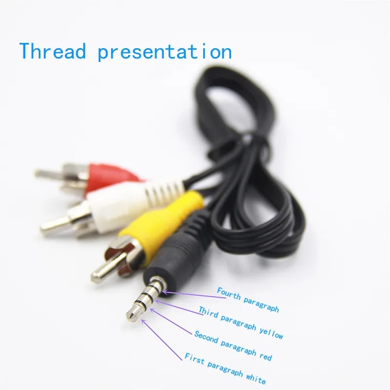 1M 3.5Mm Jack Plug Male To 3 Rca Adapter High Quality 3.5 To Rca Male Audio Video Cable Laptop Dvd Tv Aux Cable Av Cable 2022
1M 3.5Mm Jack Plug Male To 3 Rca Adapter High Quality 3.5 To Rca Male Audio Video Cable Laptop Dvd Tv Aux Cable Av Cable 2022