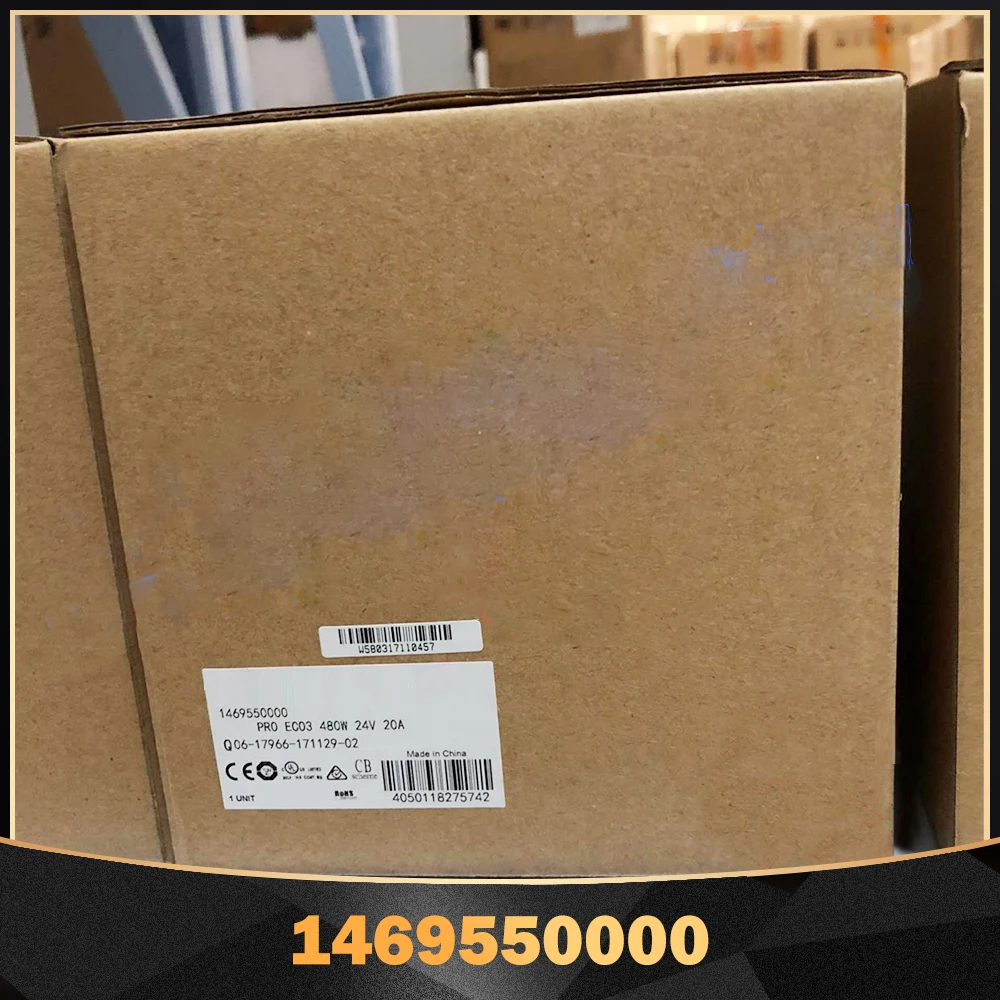 1469550000 для импульсного источника питания Weidmuller PRO ECO3 480 Вт 24 В 20 А
1469550000 для импульсного источника питания Weidmuller PRO ECO3 480 Вт 24 В 20 А