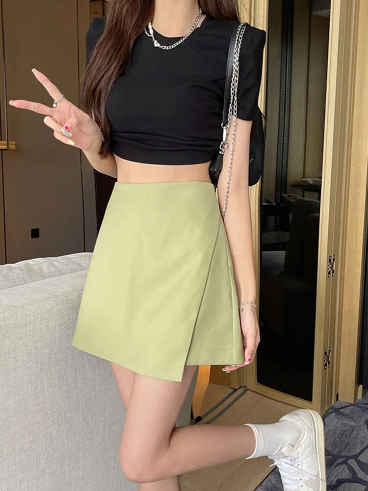 2Colors S-XL Summer shorts 2022 High Waist Irregular Shorts Womens Korean style girl Casual A line Skirt Shorts womens (75033)
2Colors S-XL Summer shorts 2022 High Waist Irregular Shorts Womens Korean style girl Casual A line Skirt Shorts womens (75033)
