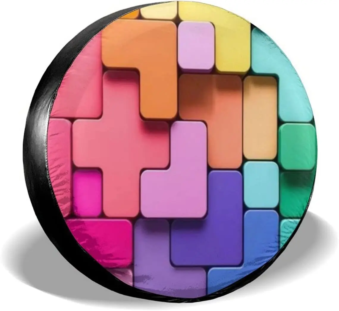 Delumie Fall Decor Galaxy Rainbow Block Spare Tire Covers Cute Car Accessories for Women Rv Tire Covers for Trailers SUV Tr
Delumie Fall Decor Galaxy Rainbow Block Spare Tire Covers Cute Car Accessories for Women Rv Tire Covers for Trailers SUV Tr