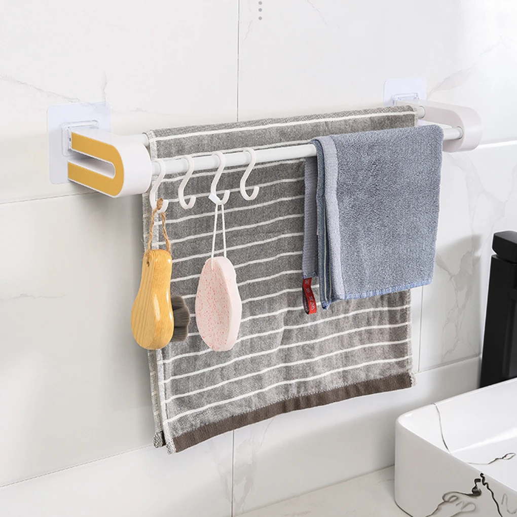 Wall Mounted Towel Rack Bathroom Kitchen Hanging Holder Bar Office Hotel Washroom Organizing Shelf Stand Yellow 
Wall Mounted Towel Rack Bathroom Kitchen Hanging Holder Bar Office Hotel Washroom Organizing Shelf Stand Yellow