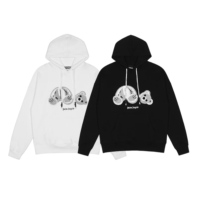 Palm Angels 22SS Letter logo guillotine bear towel embroidered hoodie sweater 100% cotton SIZE S-XL boyfriend gift free shipping
Palm Angels 22SS Letter logo guillotine bear towel embroidered hoodie sweater 100% cotton SIZE S-XL boyfriend gift free shipping