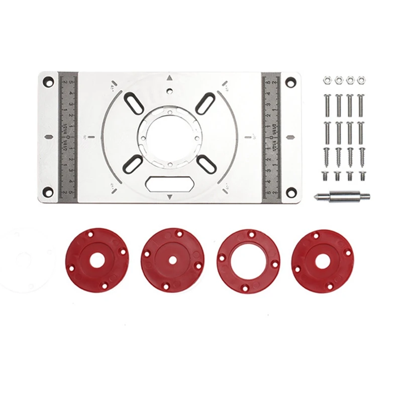 Electric Wood Milling Router Table Insert Plate Universal Flip Board for Woodworking Benches Table Saw Trimming
Electric Wood Milling Router Table Insert Plate Universal Flip Board for Woodworking Benches Table Saw Trimming