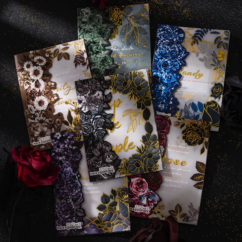 10Pieces Material Paper Gilded Artistic Flower Minimalist Ledger Writing Decorative Base Memo Notebooks Supplies 170*106mm
10Pieces Material Paper Gilded Artistic Flower Minimalist Ledger Writing Decorative Base Memo Notebooks Supplies 170*106mm