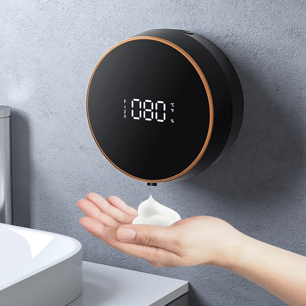 Electric Automatic Soap Dispenser Wall Mounted Infrared Sensor Soap Dispenser Hand Sanitizer for Bathroom Kitchen Office School
Electric Automatic Soap Dispenser Wall Mounted Infrared Sensor Soap Dispenser Hand Sanitizer for Bathroom Kitchen Office School