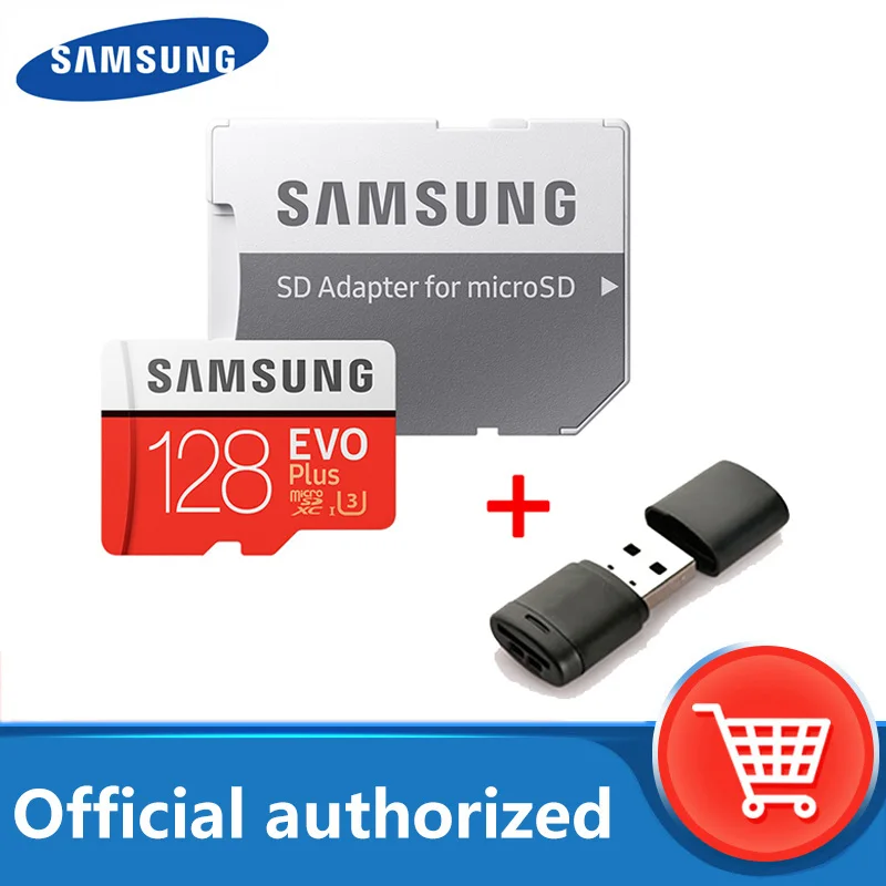 

SAMSUNG Micro SD EVO Plus 32GB 64GB 128GB Memory Card Class10 microSDXC U3 UHS-I 256GB TF Card 4K HD for Smartphone Tablet etc