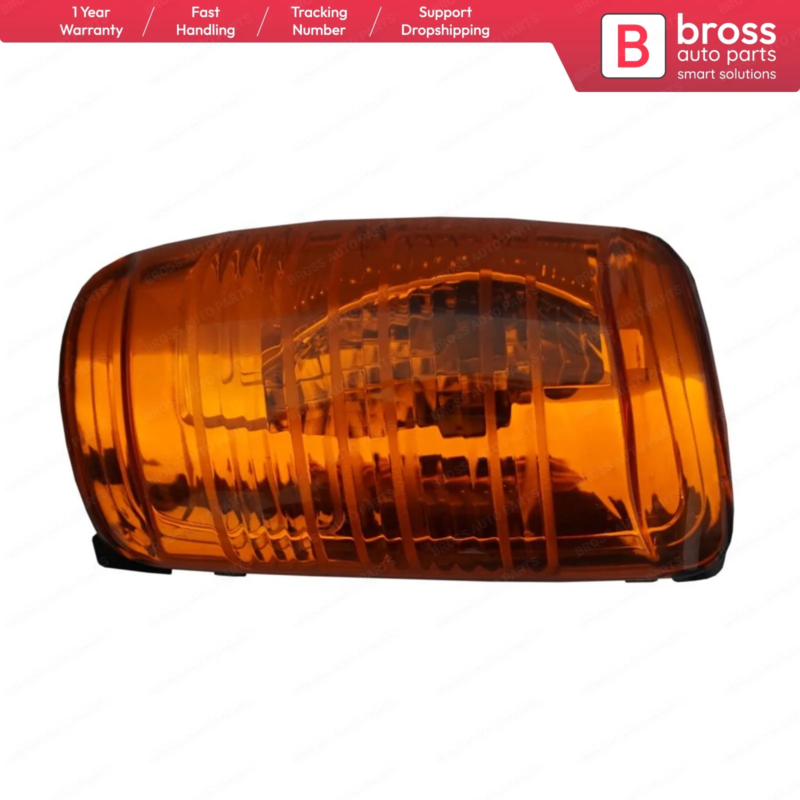 Bross Auto Parts BSP593-2 Side Door Wing Mirror Orange Indicator Lamp Lens 1847390 for Ford Transit 2013-On Right free Shipment
Bross Auto Parts BSP593-2 Side Door Wing Mirror Orange Indicator Lamp Lens 1847390 for Ford Transit 2013-On Right free Shipment