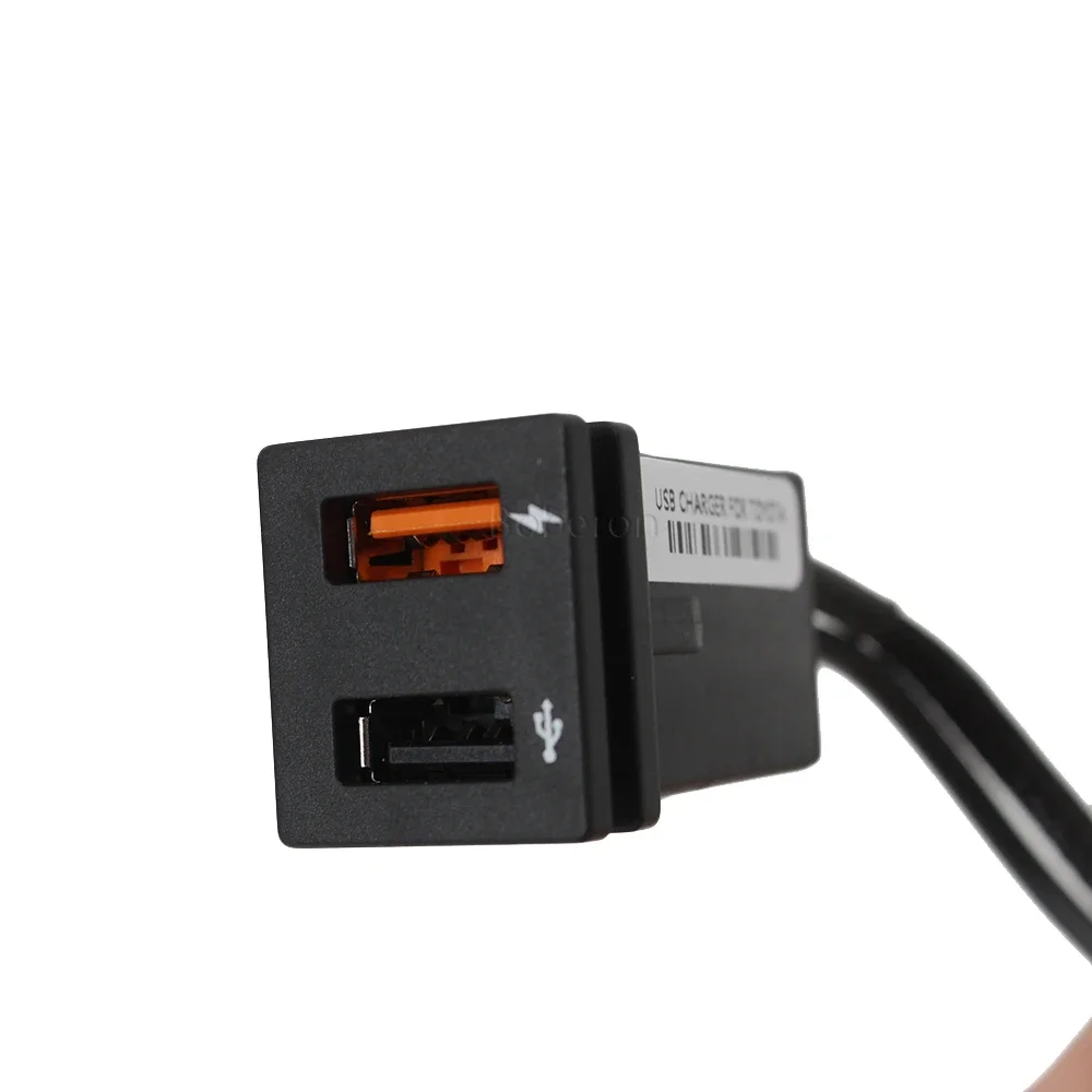 Автомобильное зарядное устройство с двумя разъемами USB QC3.0, быстрая зарядка, зарядное устройство USB для Toyota RAV4
Автомобильное зарядное устройство с двумя разъемами USB QC3.0, быстрая зарядка, зарядное устройство USB для Toyota RAV4