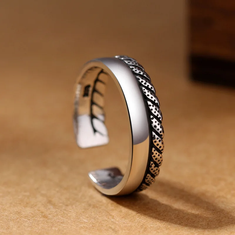 TULX Vintage Silver Color Simple Geometric Adjustable Open Rings Women Men Punk Hip Hop Retro Jewelry Party Accessories Gifts
TULX Vintage Silver Color Simple Geometric Adjustable Open Rings Women Men Punk Hip Hop Retro Jewelry Party Accessories Gifts
