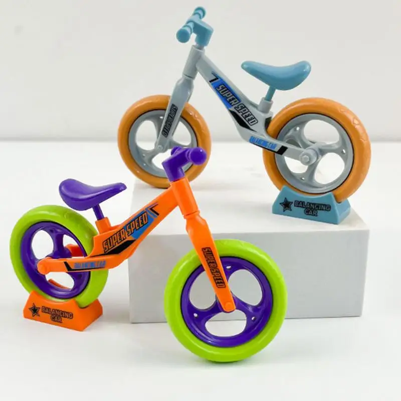 Bike Toy DIY Miniature Fidget Toy Bicycle Model Diecast Metal Finger Mountain Bike Racing Toy Bend Road Collection Toys For kids 
Bike Toy DIY Miniature Fidget Toy Bicycle Model Diecast Metal Finger Mountain Bike Racing Toy Bend Road Collection Toys For kids