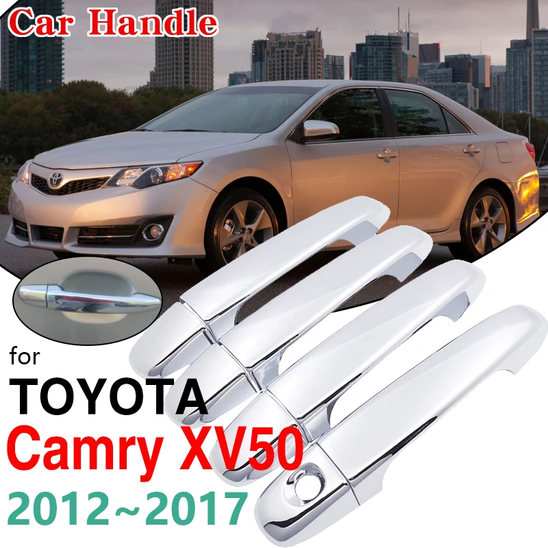 Chrome Handles Cover Trim for Toyota Camry XV50 2012 2013 2014 2015 2016 2017 Exterior Car Accessories Stickers Auto Cap Styling
Chrome Handles Cover Trim for Toyota Camry XV50 2012 2013 2014 2015 2016 2017 Exterior Car Accessories Stickers Auto Cap Styling