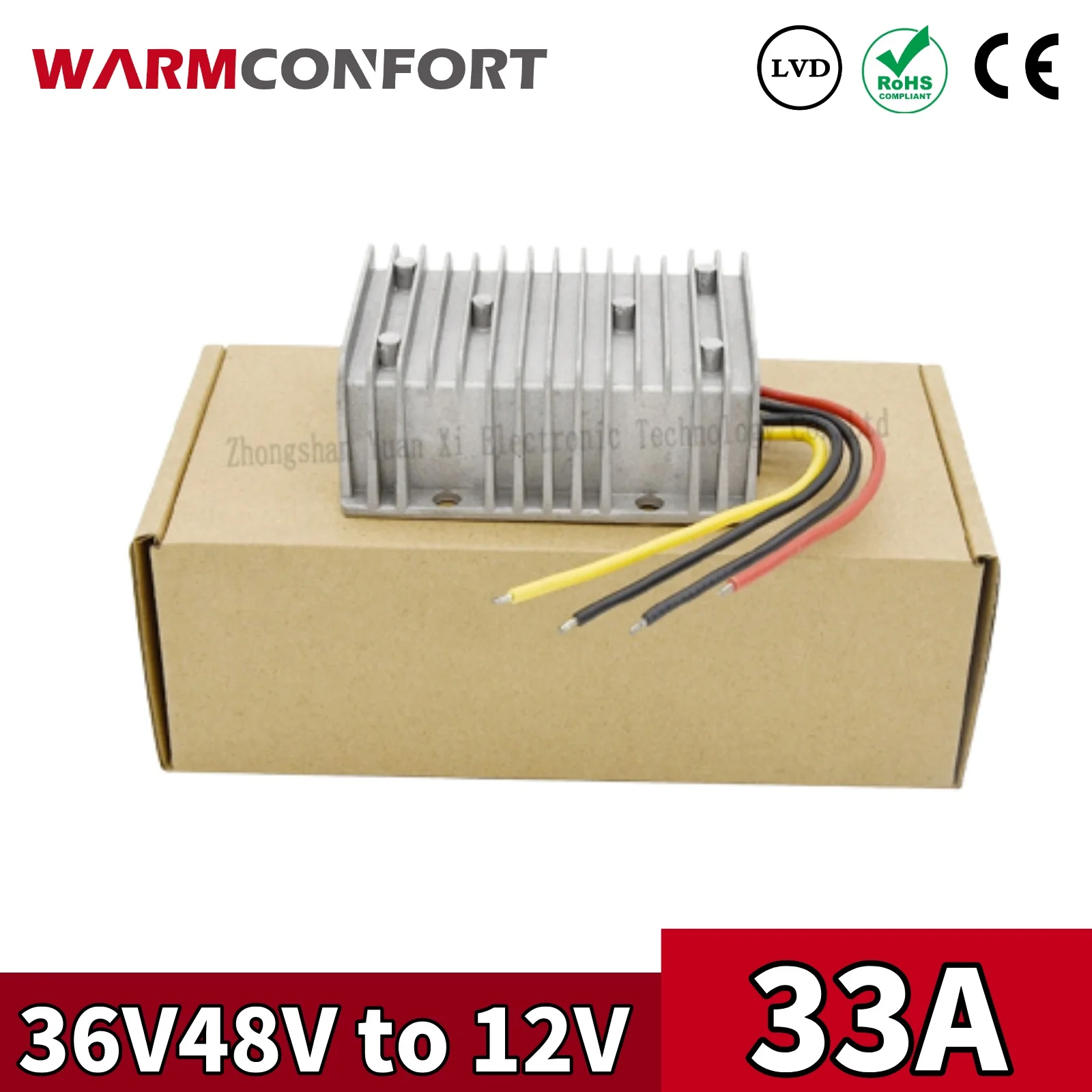 36V 48V to 12V 33A 396W DC DC Converter Step-down Buck Car Truck Vehicle Top-Quality
36V 48V to 12V 33A 396W DC DC Converter Step-down Buck Car Truck Vehicle Top-Quality