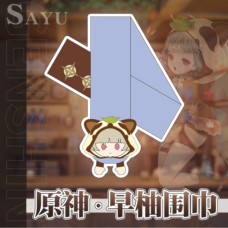 Anime Game Genshin Impact Sayu Plush Warm Scarf Neckerchief Q Version Cute Autumn Winter Unisex Scarves Cosplay Decor Xmas Gift
Anime Game Genshin Impact Sayu Plush Warm Scarf Neckerchief Q Version Cute Autumn Winter Unisex Scarves Cosplay Decor Xmas Gift