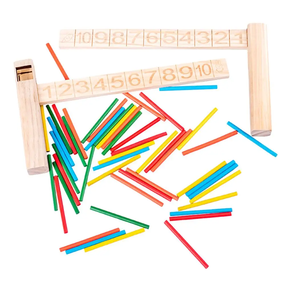 Деревянная игрушка для математических расчетов, детская развивающая игрушка, палочка 
Деревянная игрушка для математических расчетов, детская развивающая игрушка, палочка