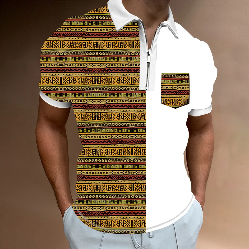 X Task Force Summer Plaid Men's Streetwear Fashion Patchwork Men Short Sleeve Polo Shirts Casual Turn-down Collar Zipper Design
X Task Force Summer Plaid Men's Streetwear Fashion Patchwork Men Short Sleeve Polo Shirts Casual Turn-down Collar Zipper Design