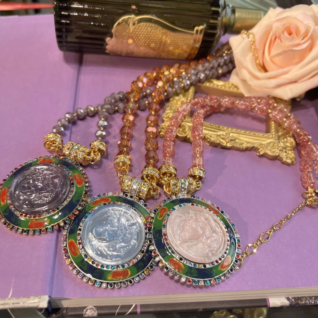 Vintage Fashion cute unicorn personality magnet pendant for Necklace
Vintage Fashion cute unicorn personality magnet pendant for Necklace