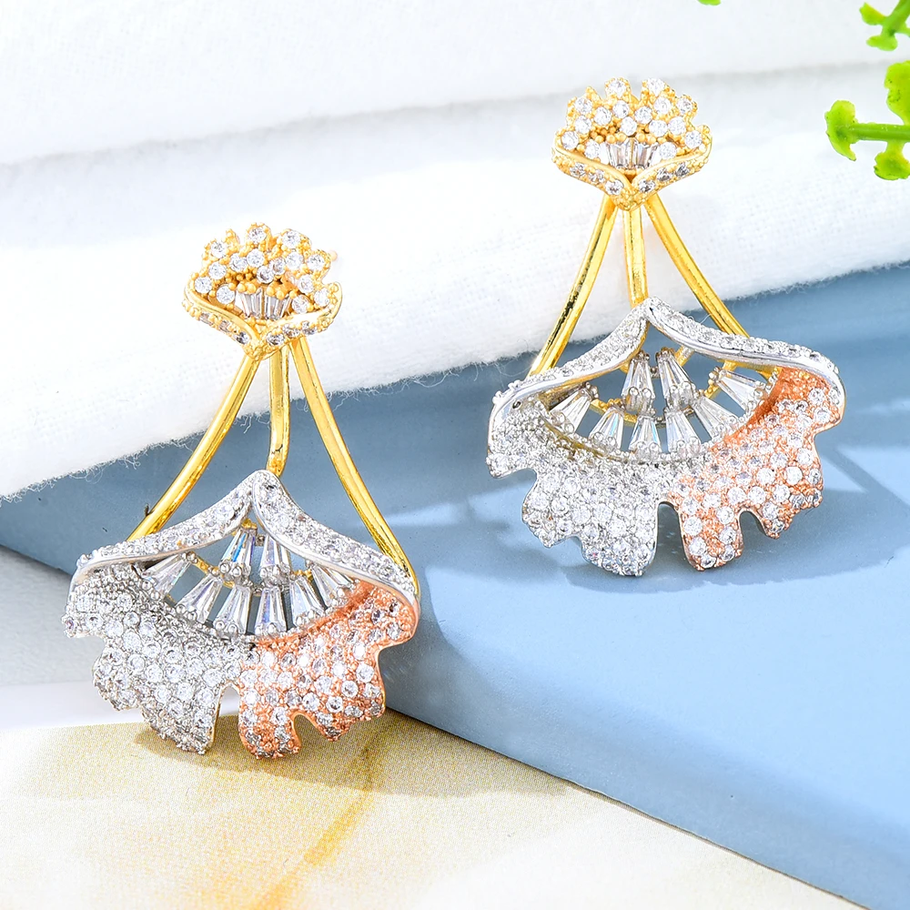 Siscathy Gorgeous Fashion African Leaf Drop Earring For Women Wedding Party Indian Dubai Bridal Jewelry boucle d'oreille
Siscathy Gorgeous Fashion African Leaf Drop Earring For Women Wedding Party Indian Dubai Bridal Jewelry boucle d'oreille