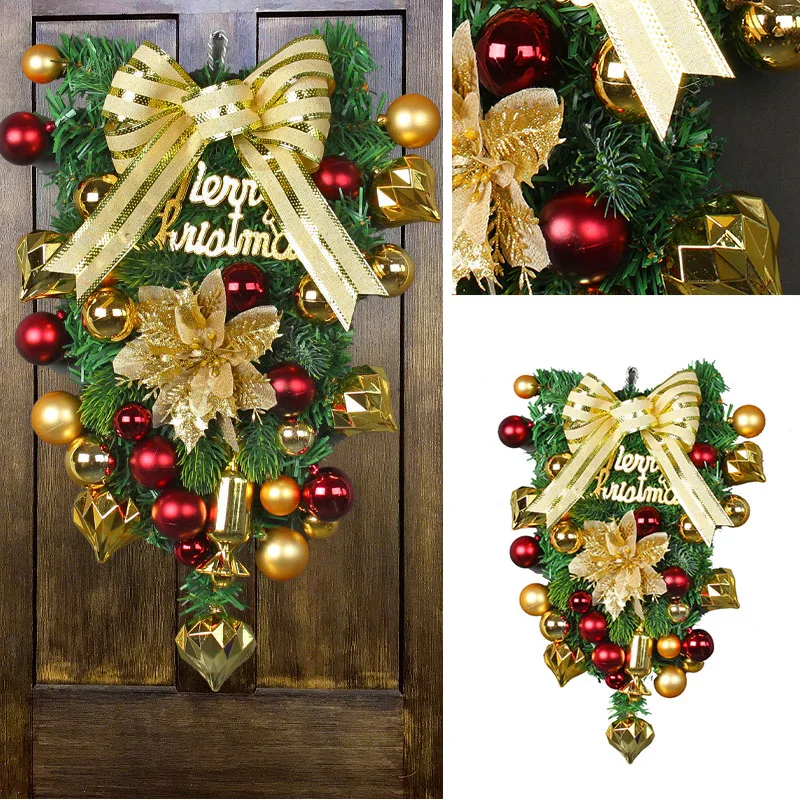 50 см Рождественский венок, вешалка для входной двери, окна, золотого цвета, венок на рождественскую елку, большой Рождественский уличный домашний декор
50 см Рождественский венок, вешалка для входной двери, окна, золотого цвета, венок на рождественскую елку, большой Рождественский уличный домашний декор