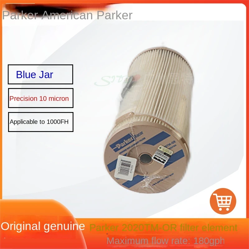 Excavator Accessories Parts Parker Racor Spin Mount 1000FH Series 2020TM-OR Filter Cartridge 10 microns Max Flow 180gph
Excavator Accessories Parts Parker Racor Spin Mount 1000FH Series 2020TM-OR Filter Cartridge 10 microns Max Flow 180gph