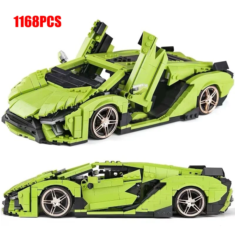 1168pcs City DIY technical Mechanical Racing Car Building Blocks MOC Sports vehicle Supercar Assembly Toys For Children
1168pcs City DIY technical Mechanical Racing Car Building Blocks MOC Sports vehicle Supercar Assembly Toys For Children