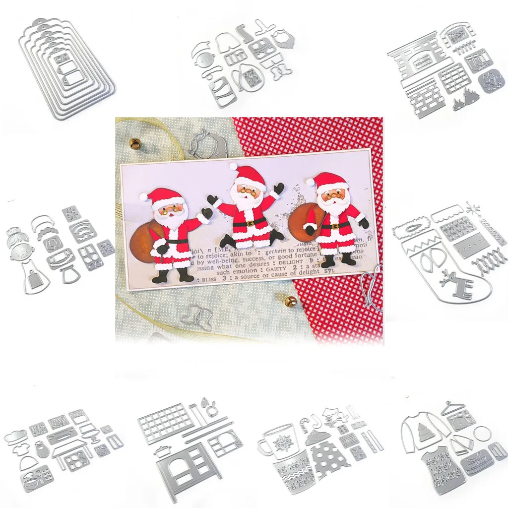 2022 New Kitchen Christmas Metal Cutting Dies For Decorating Scrapbooking Diy Paper Card Album Mould Embossing Craft Arrivals 
2022 New Kitchen Christmas Metal Cutting Dies For Decorating Scrapbooking Diy Paper Card Album Mould Embossing Craft Arrivals