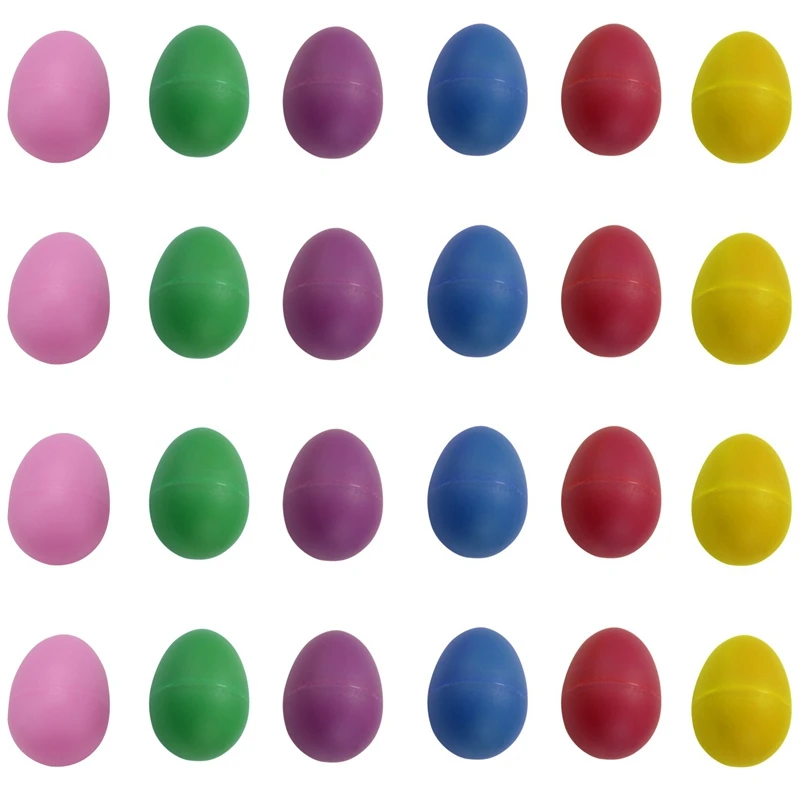 24 шт. пластиковые искусственные, Ударные музыкальные яйца Maracas Детские перкуссионные инструменты Детские ритмные игрушки
24 шт. пластиковые искусственные, Ударные музыкальные яйца Maracas Детские перкуссионные инструменты Детские ритмные игрушки