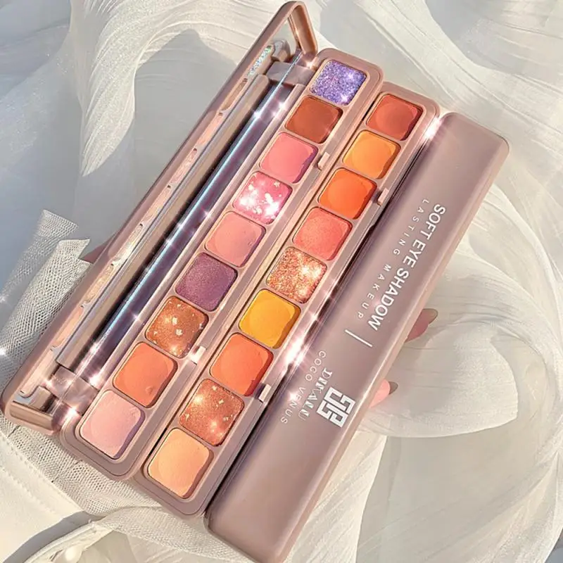 1pcs Makeup Matte 9-color Eye Shadow Glitter Waterproof Easy to Wear Pigment Pearl Eye Shadow Palette Cosmetics Eyeshadow
1pcs Makeup Matte 9-color Eye Shadow Glitter Waterproof Easy to Wear Pigment Pearl Eye Shadow Palette Cosmetics Eyeshadow