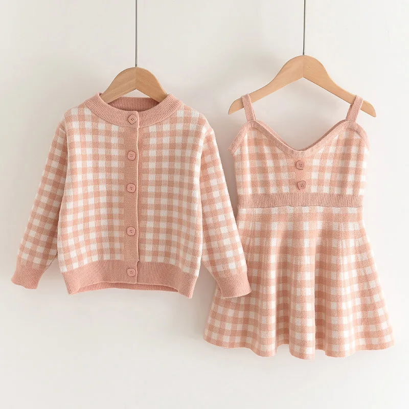 Baby Kids Clothes Girls Princess Set Knit Cotton Cardigan Sweater+Elegant Straps Skirts Children Party Wedding Clothing Outfits
Baby Kids Clothes Girls Princess Set Knit Cotton Cardigan Sweater+Elegant Straps Skirts Children Party Wedding Clothing Outfits