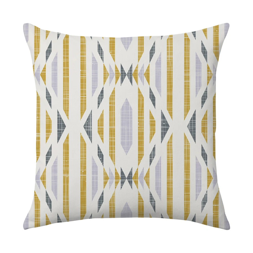 Yellow Striped Geometric Cushion Cover Retro Home Decorative Living Room Sofa Pillow Case Soft Plush Throw Pillow Cover 45x45cm
Yellow Striped Geometric Cushion Cover Retro Home Decorative Living Room Sofa Pillow Case Soft Plush Throw Pillow Cover 45x45cm