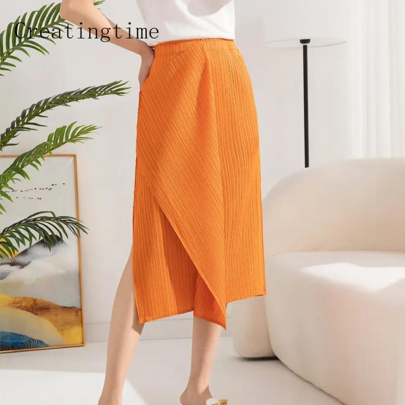 Элегантная юбка с высокой талией плиссированная юбка для женщин 2023 лето новый сплошной цвет мода дикая мода женская одежда 1A964
Элегантная юбка с высокой талией плиссированная юбка для женщин 2023 лето новый сплошной цвет мода дикая мода женская одежда 1A964