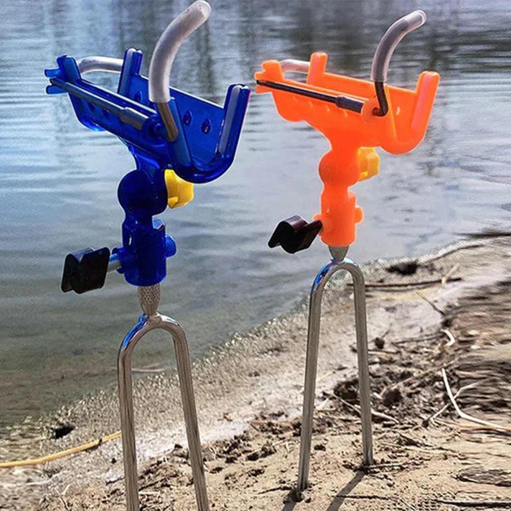 360 Degree Adjustable Fishing Rods Holders Self-Locking Fish Pole Bracket Ground Bank Fishing Rod Rack Stand Fish Pole Holder
360 Degree Adjustable Fishing Rods Holders Self-Locking Fish Pole Bracket Ground Bank Fishing Rod Rack Stand Fish Pole Holder